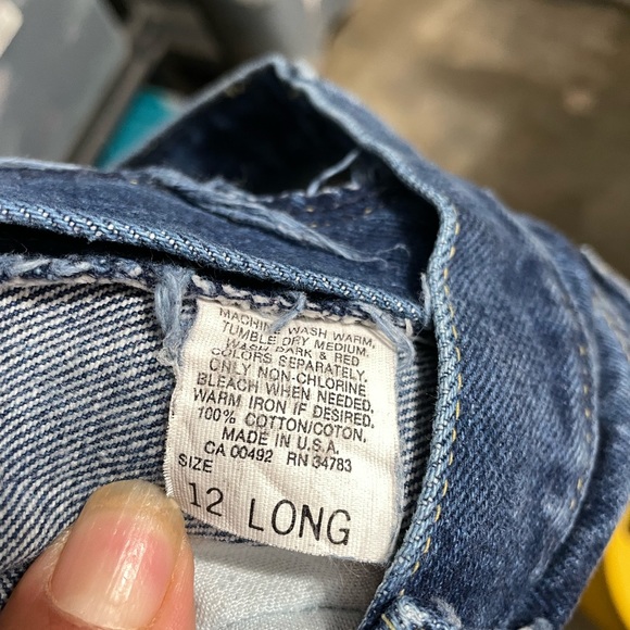 Y2K - vintage Lee short  size 28 - Picture 9 of 9